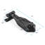 Heurtoir de porte en fonte noire H 5 po x l 2 po