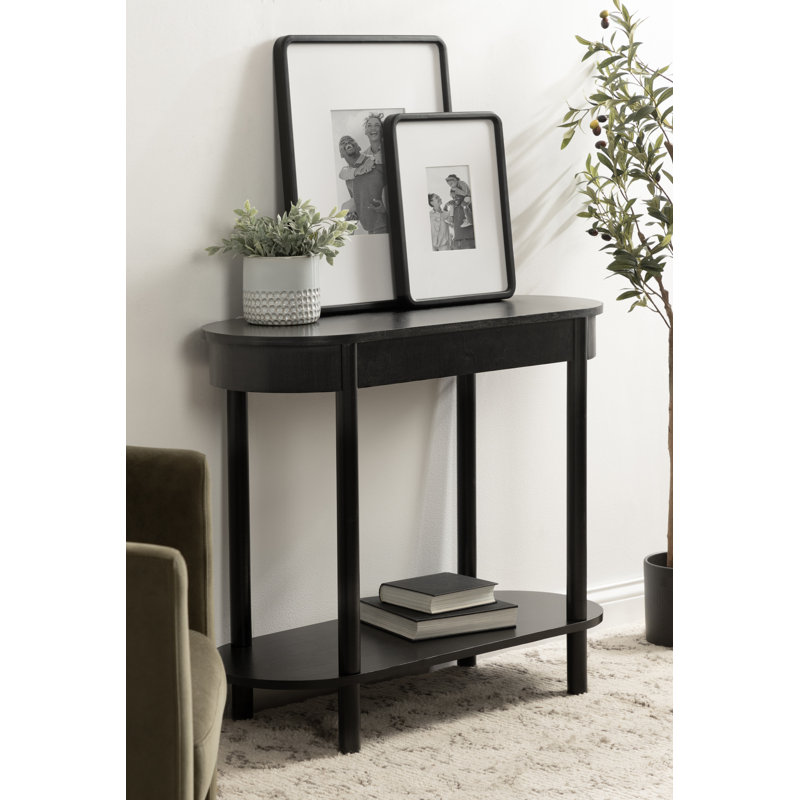 Koji Wooden Entryway Console Table