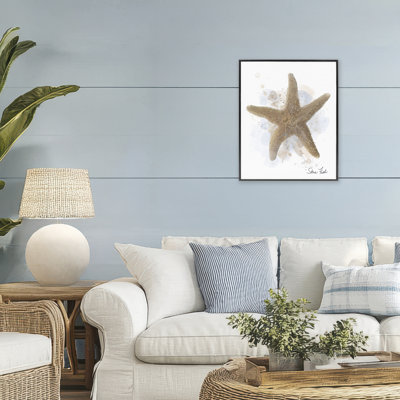 Giclée encadrée étoile de mer Honeybloom, design par Matthew Piotrowicz