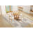 Modern 42" Round Dining Table For 4 People With Solid Wood Legs For Kitchen, Dining Room-740993440