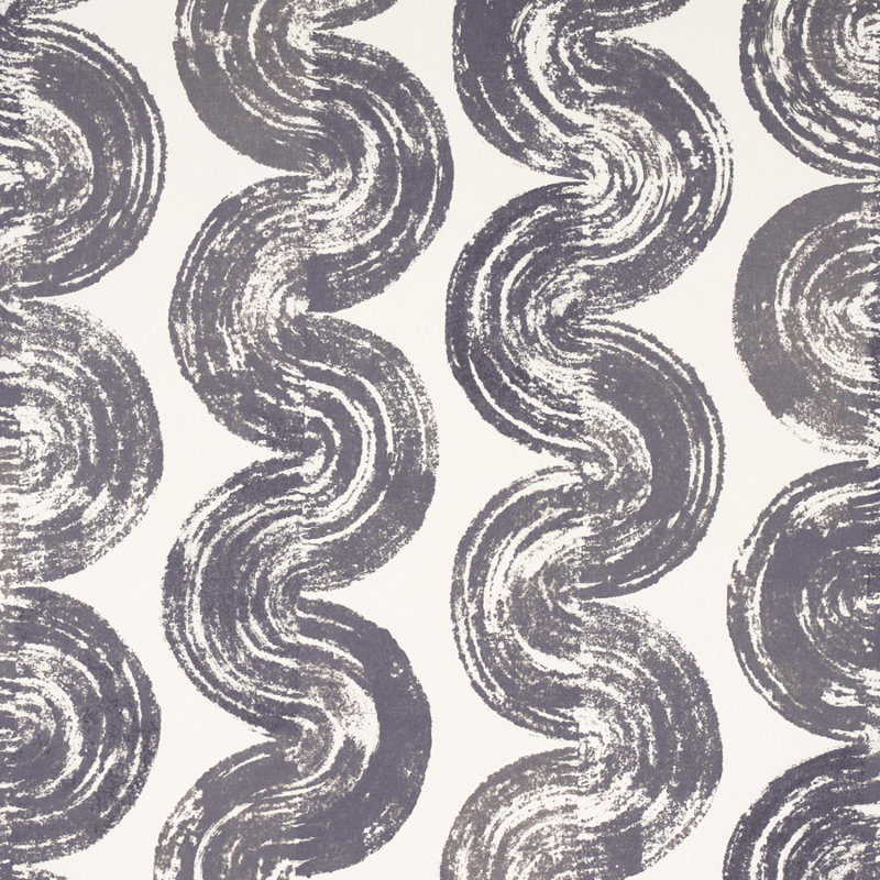 Backdrop Striped Wallpaper Roll, Graphite
