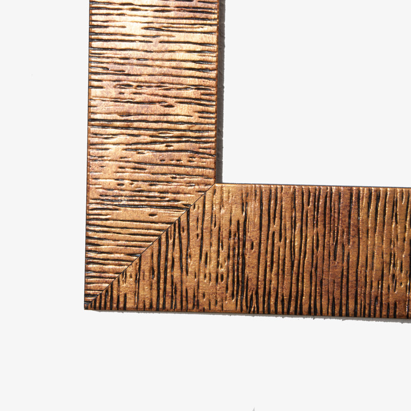 Arazeli Solid Wood Flat Wall Mirror, 28" H x 20" W