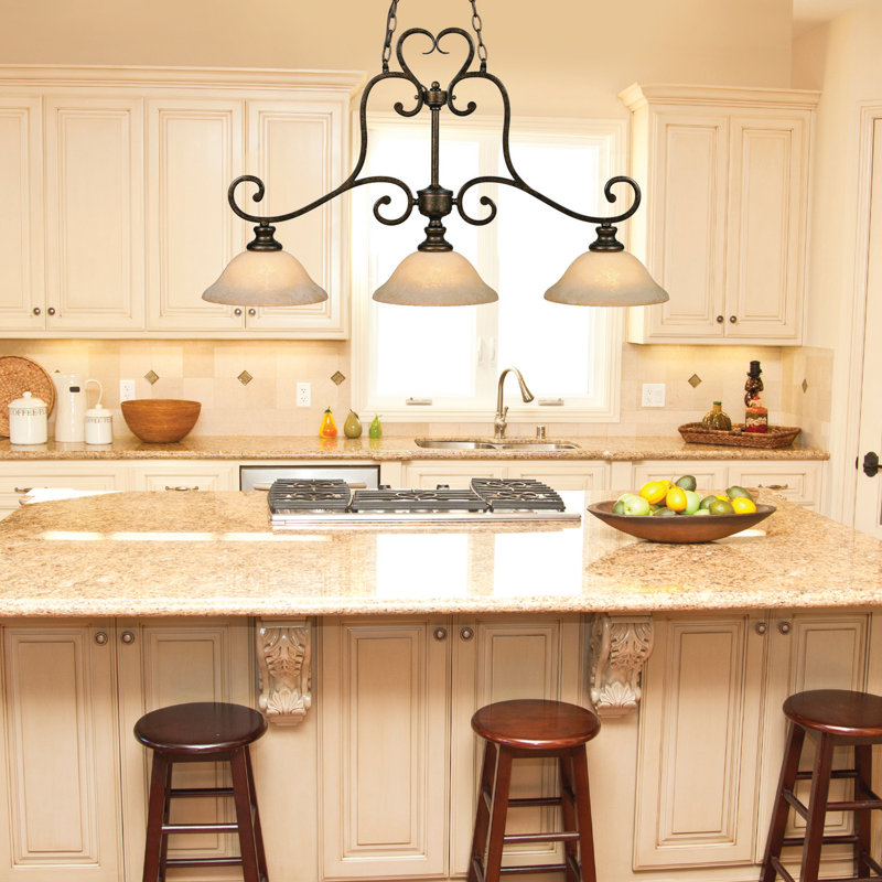 Anaeli 3 - Light Steel Dimmable Linear Chandelier