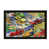 Black Floater Framed