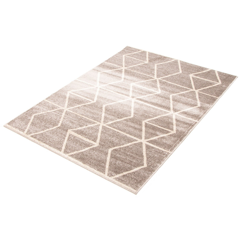 Denoila Geometric Indoor Rug, Rectangle 5'3" x 7'3"