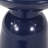 Metal S/2 End Tables In Navy Blue, Modern Design And Powder-Coated Iron Frame With Stable Pedestal Framework, 14.62"X14.62"X20.98" & 12.00"X12.00"X17.25", Assembly Required Structure,