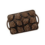 Nordic Ware Non-Stick Novelty Leaf-Lettes Cakelet Pan