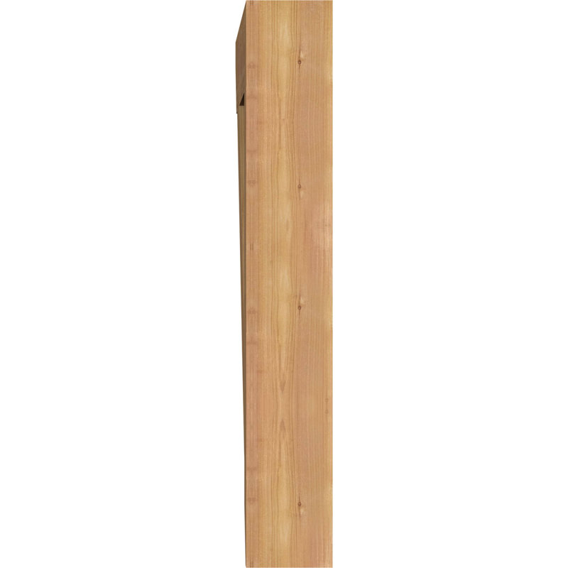 H 5,5 l, Cèdre rouge de l'Ouest lisse, L 5 1/2 po x P 36 po x H 36 po