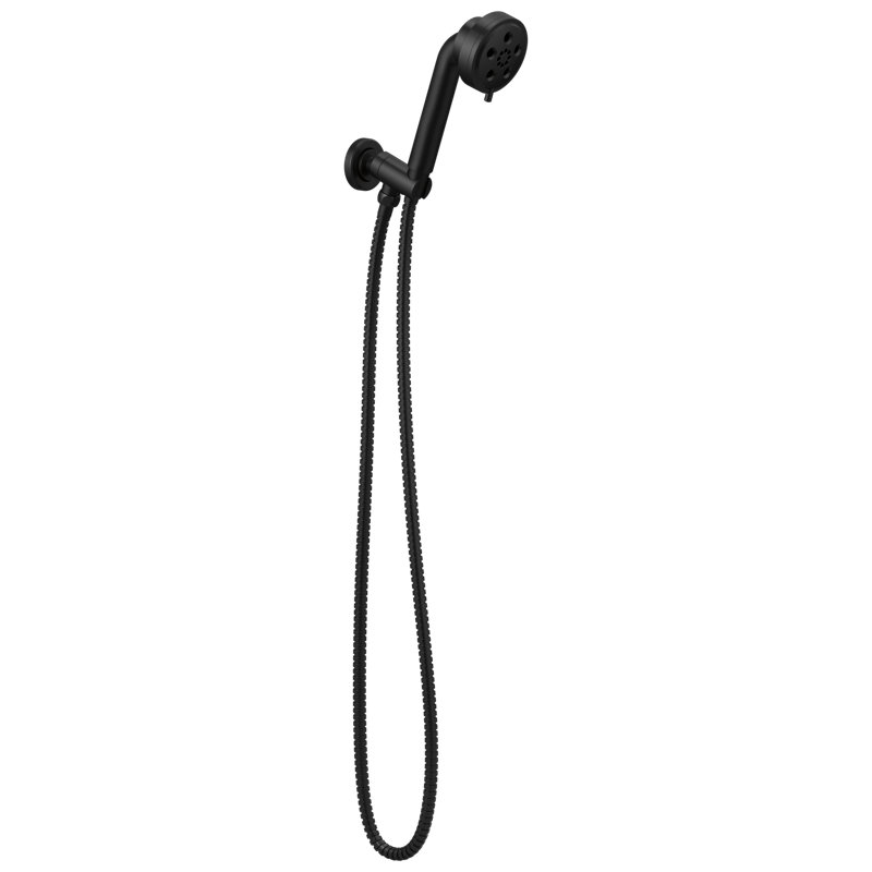 Litze® Wall Mount Handshower with H2OKinetic® Technology, Matte Black