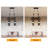 Orosi 4 - Light Cylinder Chandelier