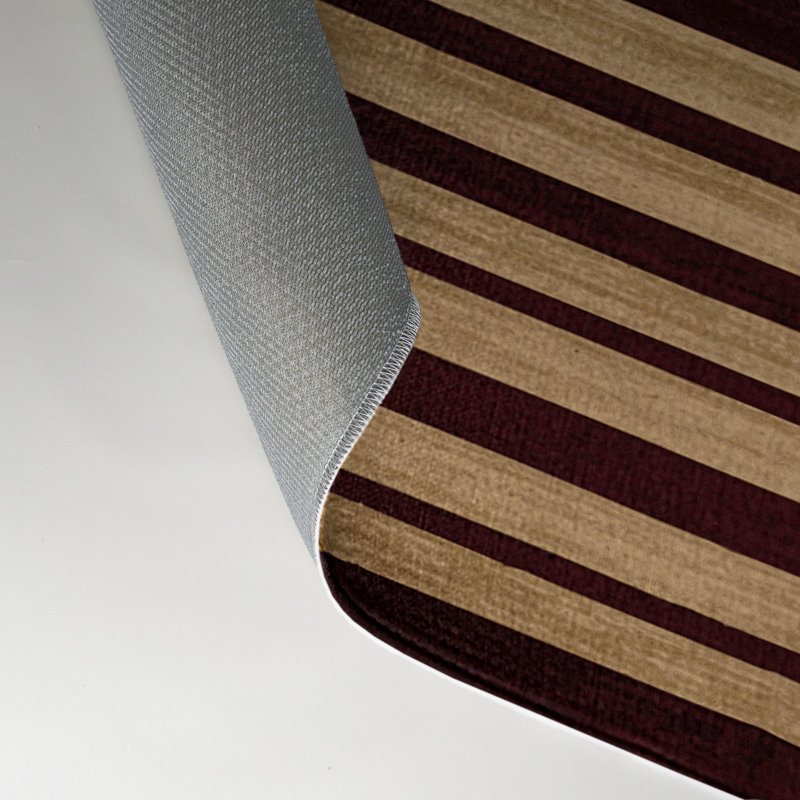 Tapis intérieur / extérieur noir HorizontalStripes