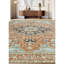 Hand Knotted Wool Area Rug in Rust-510648264