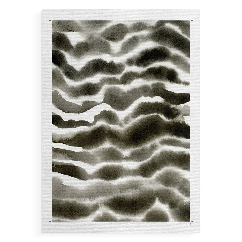 Jungle Stripe I - Impression sur toile seulement - NON-CADRE