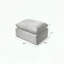 Modern Chenille Cloud Sofa with Freely Combinable Modules-405262633