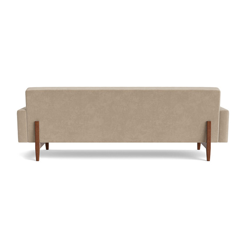Tyler Sofa (95"), Velvet - Beige