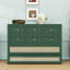 Grand lit escamotable en bois avec tiroirs-129886665