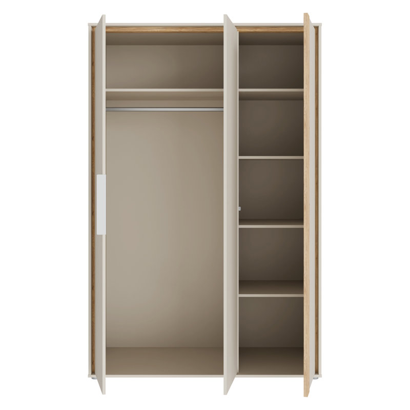 Tamarian 3 Door Manufactured Wood Wardrobe