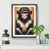 Walnut Framed