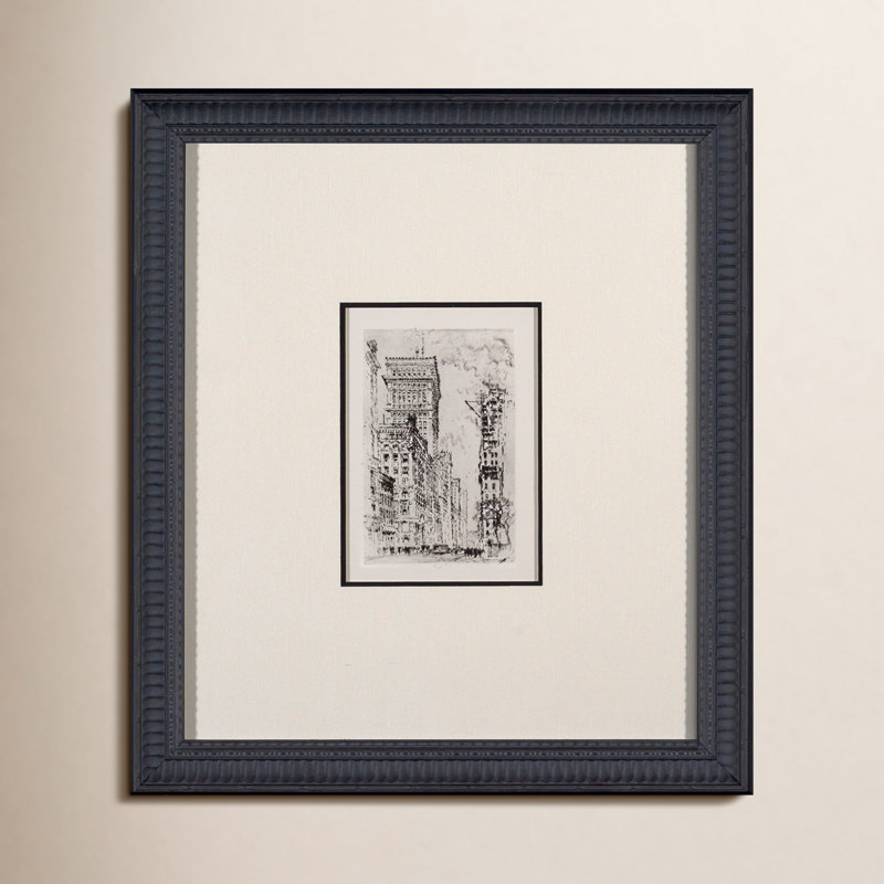 City Engraving Series I Painting