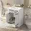 Armoire de salle de bain avec tiroir basculant-95366643