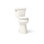 Toilette allongée deux pièces 1,28 GPF (économe en eau) avec chasse d'eau à haut rendement Highline ™ (siège non inclus)