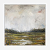 On The Marsh By John Beard - Gallery Wrapped Canvas Print Print by John Beard