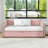 Cristaly Wood Upholstered daybed with Pop Up Twin Trundle-1295274185
