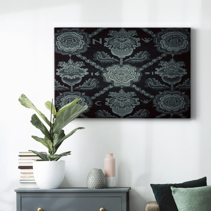 Rétro abstrait - Liv, H 41 po x l 61 po x P 1,5 po, Toile tendue