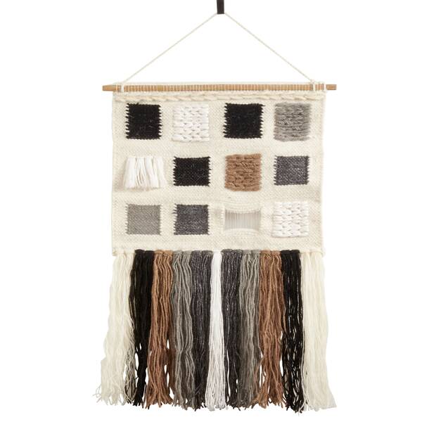 Saro Bohem Hand Woven Wool Wall Hanging & Reviews | Wayfair