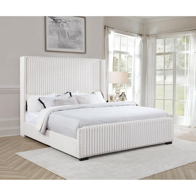Ian Cream Upholstered California King Bed