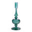 Porte-bougie conique en verre nervuré-972015430-972015432