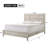 Wood Panel Bed with Recessed Detailing-1818017763
