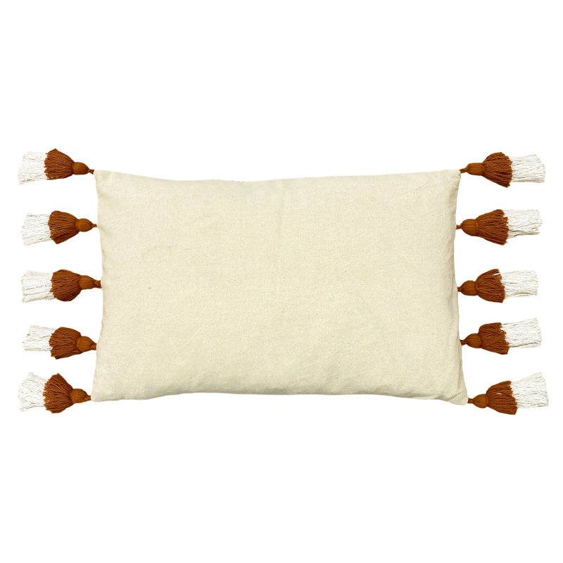 Orange Rectangular Cushion Cover, Brick