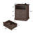 Farmhouse Nightstand With 2 Drawers, Wooden Bedside End Table Small Dresser For Bedroom, Living Room-111969130