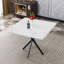Table de salle à manger carrée, table de salle à manger carrée moderne Mid-Century pour 4 à 6 personnes-1206365203