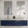 Lucera 72" Wall Mount Modern Bathroom Vanity with Top & Double Undermount Sinks - Faucets Not Included