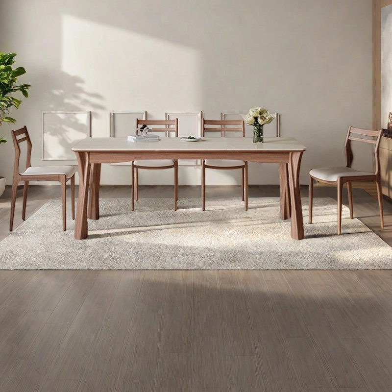 Table de salle à manger rectangulaire simple, H 29,53 po x L 70,87 po x l 31,5 po