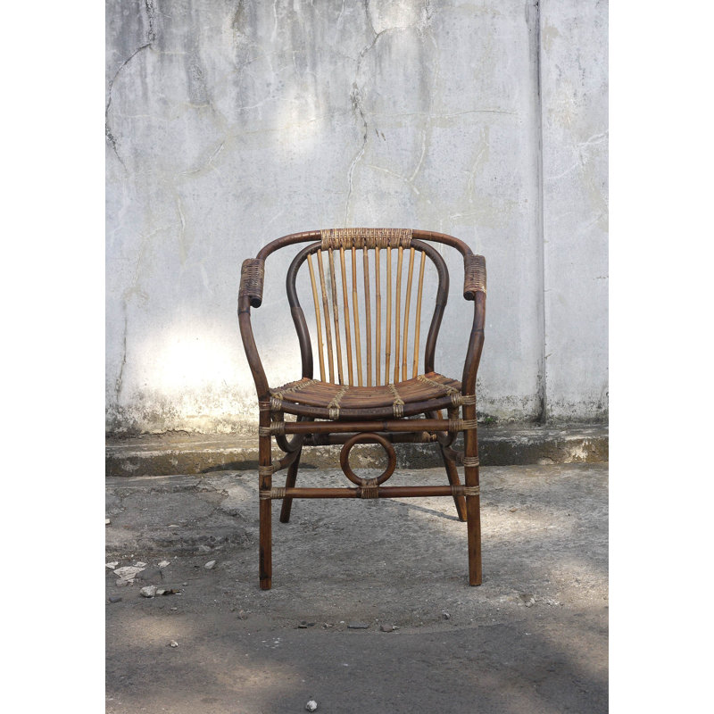 Padmini Patio Dining Side Chair with Cushion
