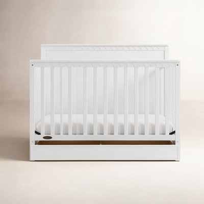 Sasha 5-In-1 Convertible Crib With Drawer