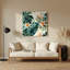 Art mural hawaïen en botanique simplifié beige-1663891852