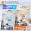 Ventilateurs de plafond 20 pouces avec lumières et télécommande