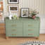 Commode double 6 tiroirs Sage Green-2119540969