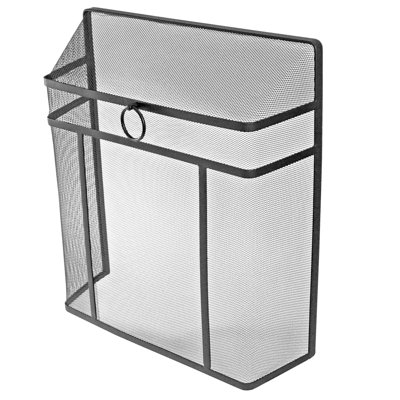 1 Panel Steel Fireplace Screen