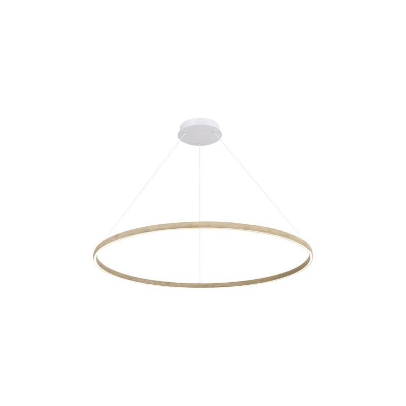 Lustre à DEL 35 po Veritas, Bois flotté