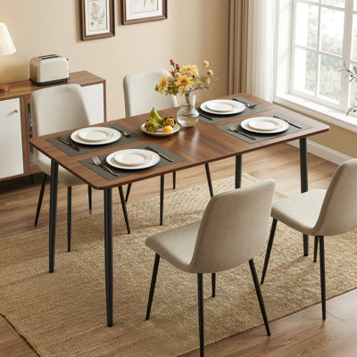 Dining Table, Kitchen Table, For Dining Room, Seats 4-6 Peopl by George Oliver