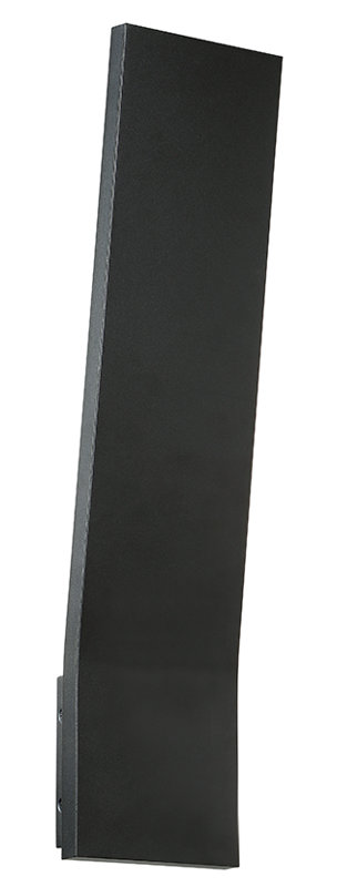 Blade LED Outdoor Flush Mount, Black, 16'' H x 5'' W x 3.13'' D