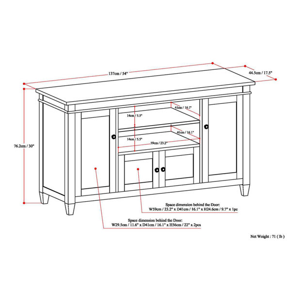 Dimensions du produit