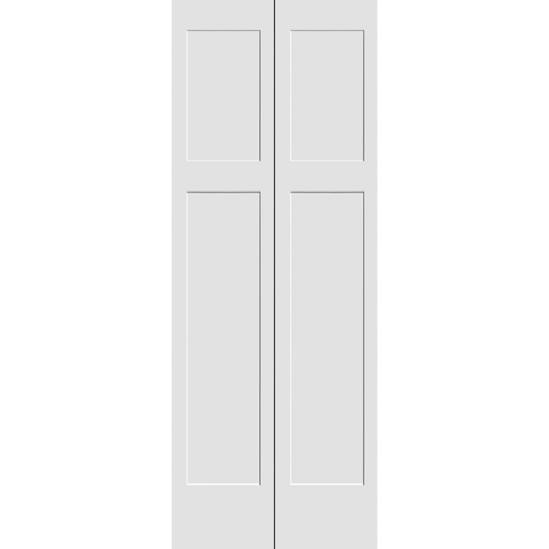Porte pliante 2 panneaux, 36 po x 79 po