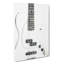 White Bass Guitar - Wrapped Canvas-56662474