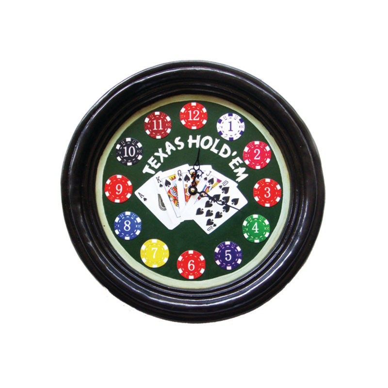 Horloge Texas Hold'em